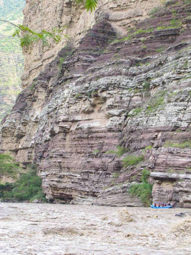 Rafting dans le canyon de Chicamocha en Colombie