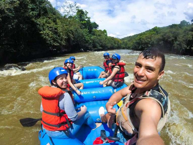 Rafting en San Gil, capital del turismo de aventura en Colombia