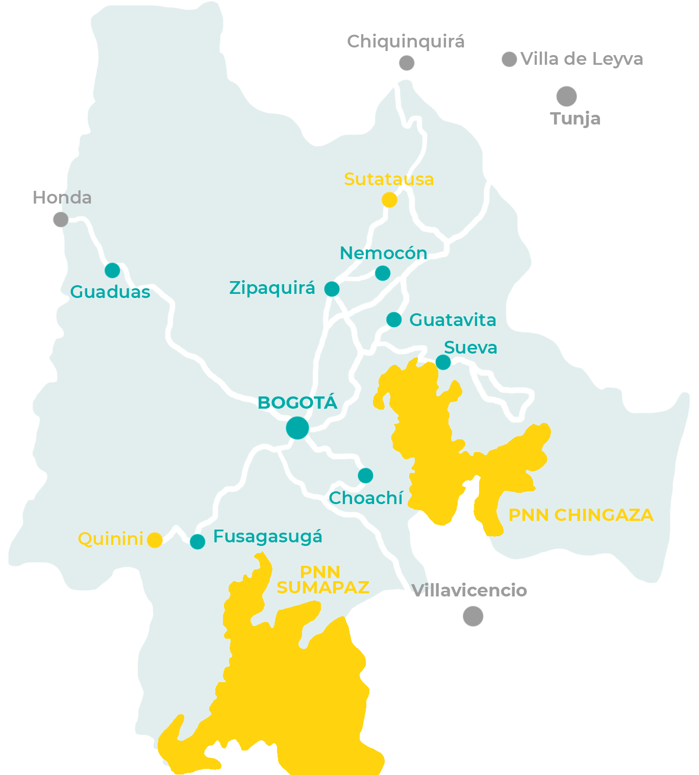 Viajar a Bogotá y sus alrededores, toda la información práctica