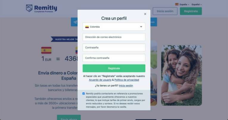 Remitly, la mejor plataforma para enviar dinero a Colombia
